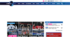 Desktop Screenshot of digisport.ro
